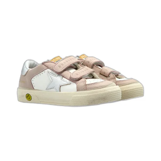 Golden Goose Kids May Panelled Sneakers