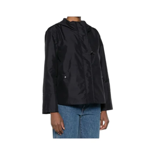 Fay Stretch Gabardine Toggle Jacket