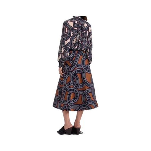 Jacquard Midi Skirt