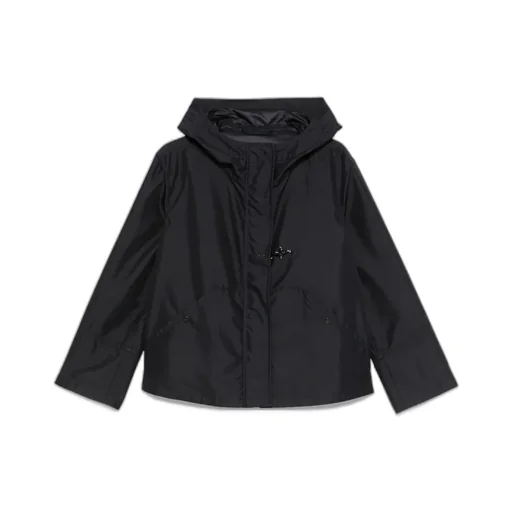 Fay Stretch Gabardine Toggle Jacket