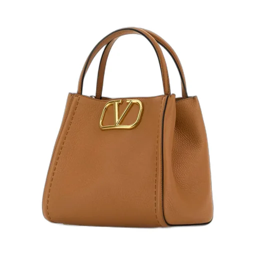 Valentino Vlogo Plaque Medium Top Handle Bag