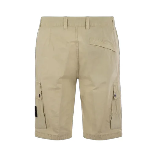 Stone Island Compass Patch Bermuda Shorts