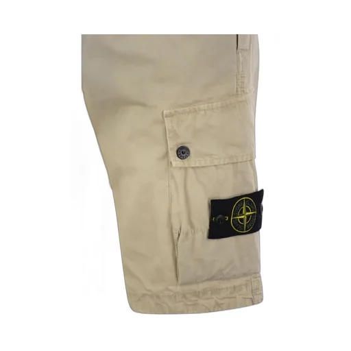 Stone Island Compass Patch Bermuda Shorts