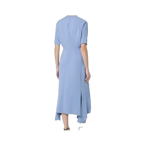Short-Sleeve Midi Dress