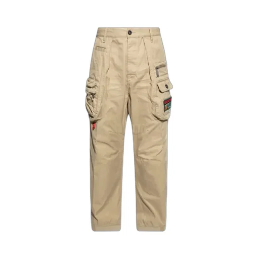Dsquared2 Logo Patch Cargo Trousers