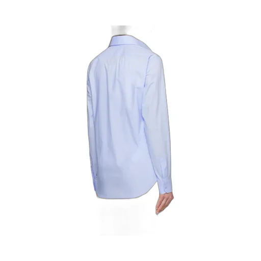 Moschino Logo Embroidered Button-Up Shirt