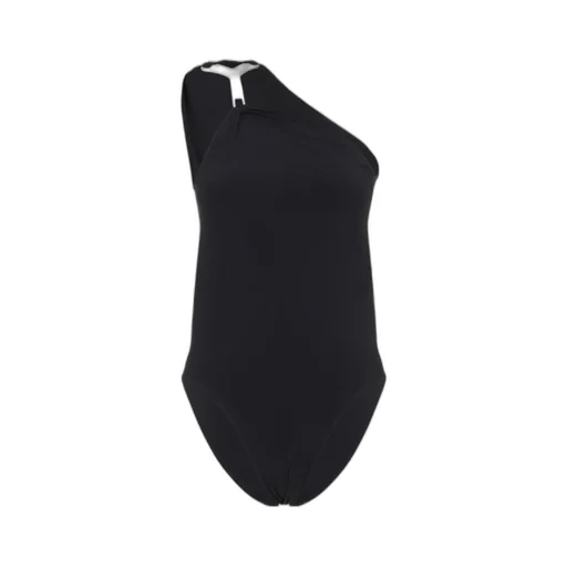 Rick Owens One-Shoulder Stretched Swimsuit