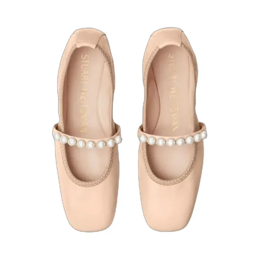 Square-Toed Ballet Shoes