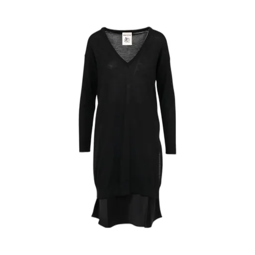 V-Neck Long Sleeve Dress