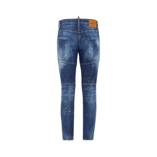 Dsquared2 Paint Splatter Distressed Skinny Jeans