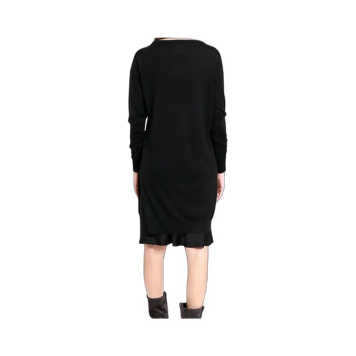 V-Neck Long Sleeve Dress