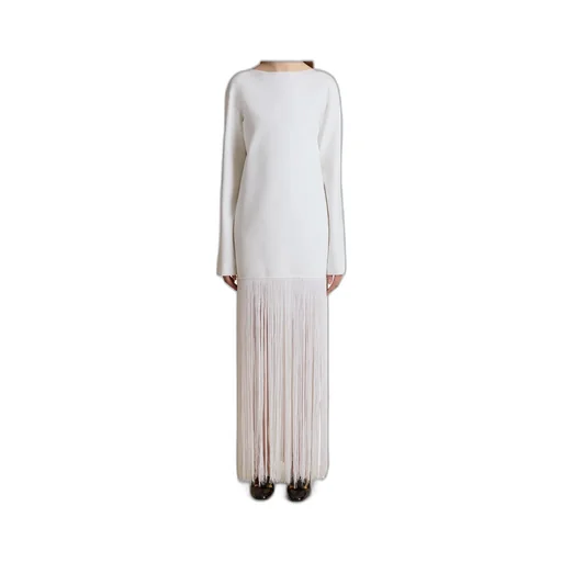 Khaite Paley V-Back Maxi Dress
