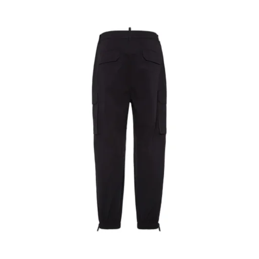 Dsquared2 Logo Printed Tapered Cargo Trousers