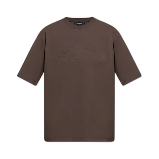 Dsquared2 Logo Embossed Crewneck T-Shirt