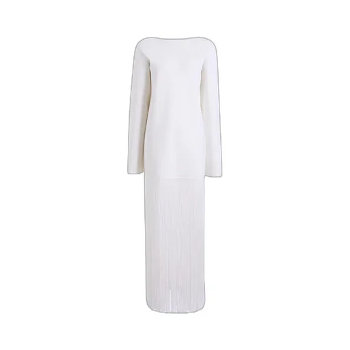 Khaite Paley V-Back Maxi Dress