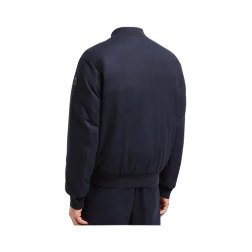 Villerest Reversible Cashmere Blend Down Bomber Jacket