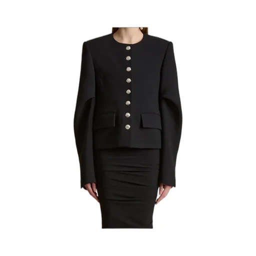 Khaite Darlman Button-Up Jacket