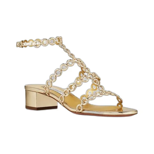 Aquazzura Infinity Chain Sandals