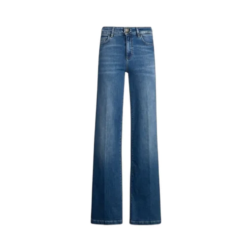 Liu Jo Belted Flared Jeans