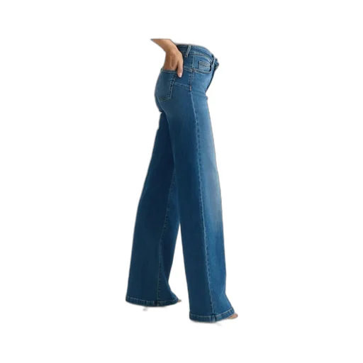 Liu Jo Belted Flared Jeans