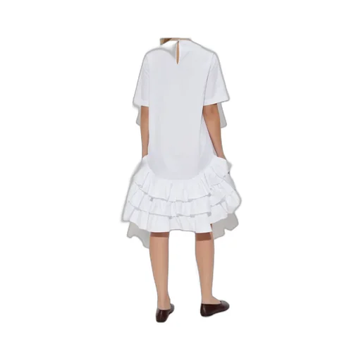 Moschino Asymmetric Ruffled Dress