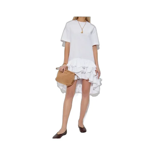 Moschino Asymmetric Ruffled Dress