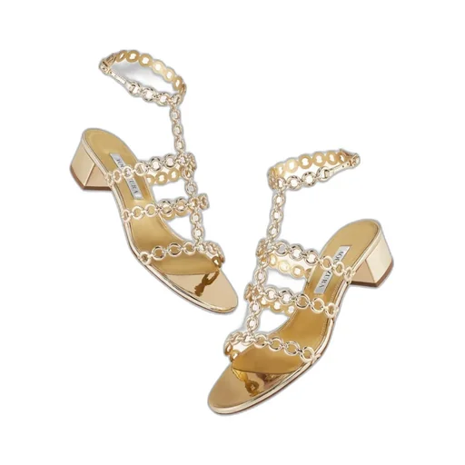 Aquazzura Infinity Chain Sandals