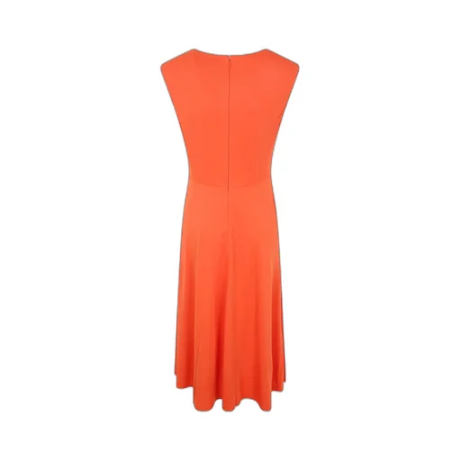 Lauren Ralph Lauren Tessane Sleeveless Flared Midi Dress