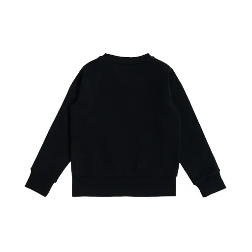 Moncler Enfant Logo Patch Stripe Detailed Sweater