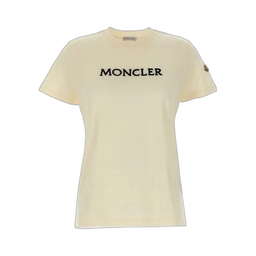 Moncler Logo Embroidered Crewneck T-Shirt