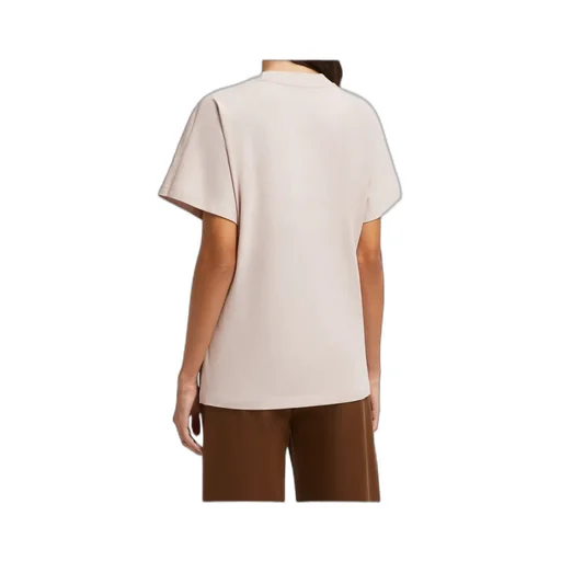 Moncler Embroidered Cursive Logo Crewneck T-Shirt