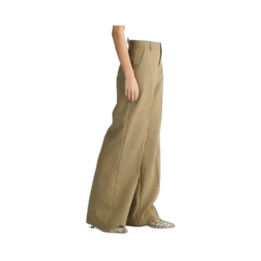 Liu Jo Striped Flared Trousers