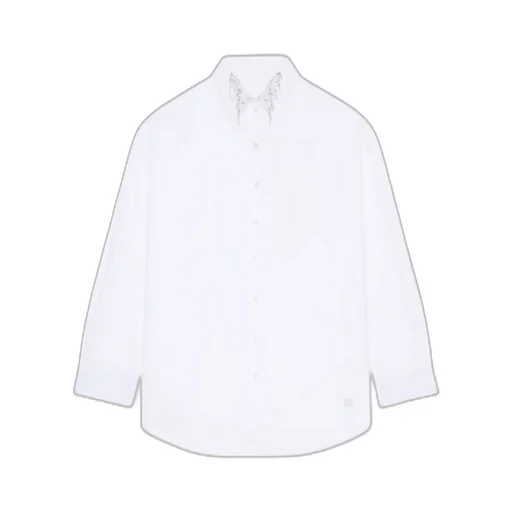 Givenchy Oversized Collared Long-Sleeve Shirt