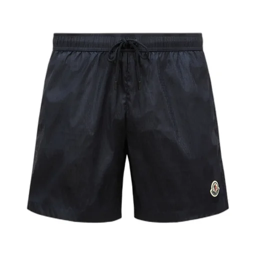 Moncler Monogram Jacquard Swim Shorts