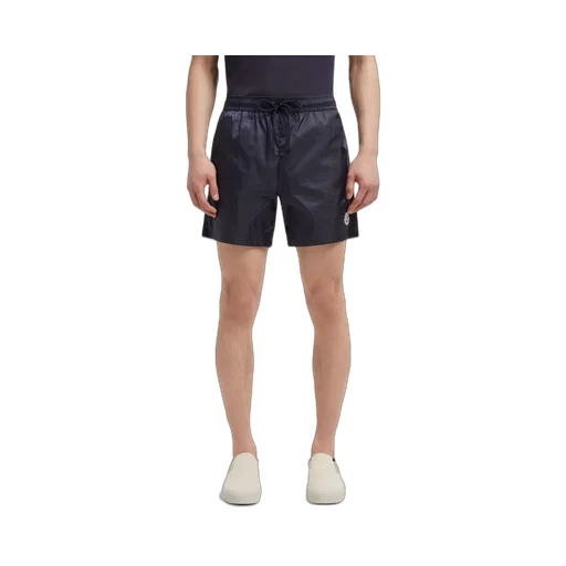Moncler Monogram Jacquard Swim Shorts