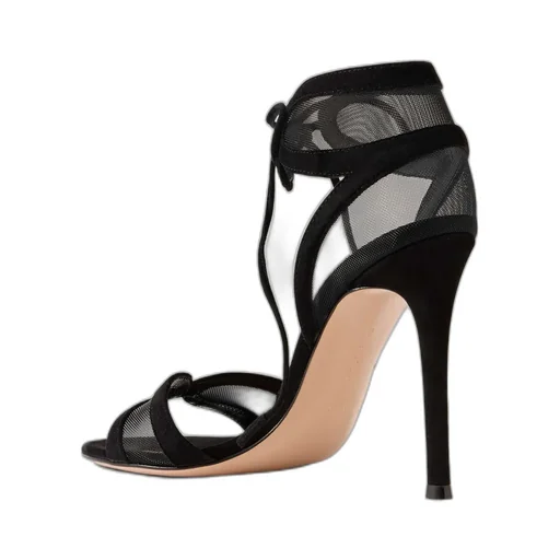 Gianvito Rossi Falene Tie-Fastened Sandals