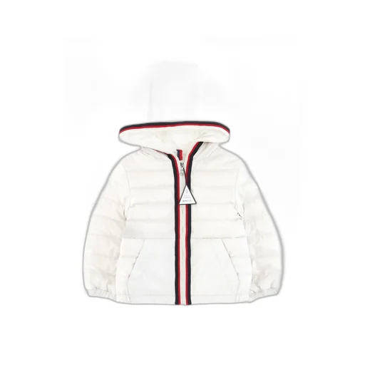 Long-Sleeved Hooded Down Jacket