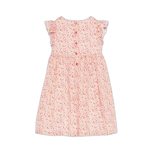 Il Gufo Liberty Floral-Printed Crewneck Dress