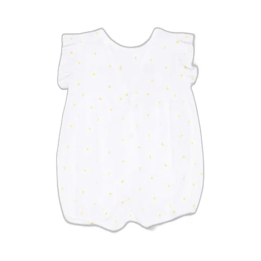 Il Gufo Ruffled Detailed Floral Embroidered Tracksuit