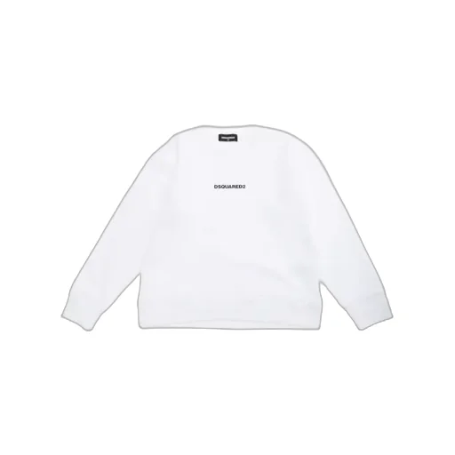 Dsquared2 Kids Logo Detailed Crewneck Sweatshirt