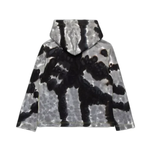 Diesel Kids Oval-D Logo Tie-Dyed Hoodie