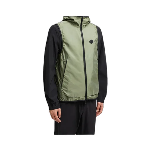 Moncler Moretan Zip-Up Hooded Gilet