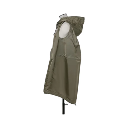 Sacai Drawstring Hem Hooded Vest