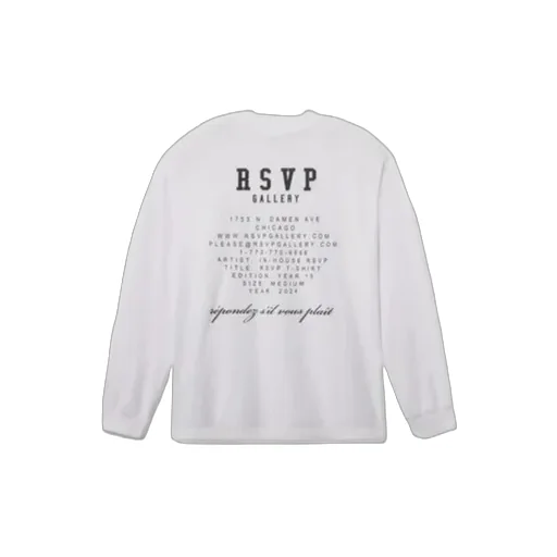 Agolde X Rsvp Gallery Long-Sleeved Crewneck T-Shirt