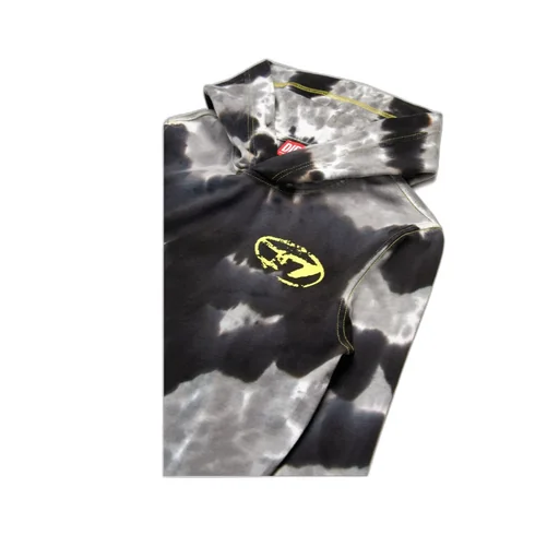 Diesel Kids Oval-D Logo Tie-Dyed Hoodie