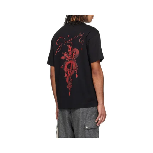 Givenchy Snake Printed Crewneck T-Shirt