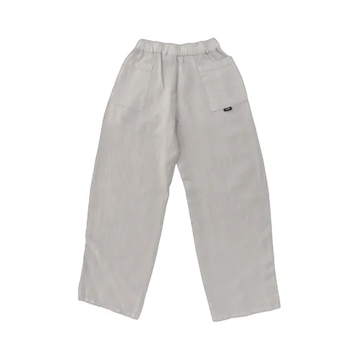 Aspesi Kids Logo Tag Elasticated Waistband Trousers