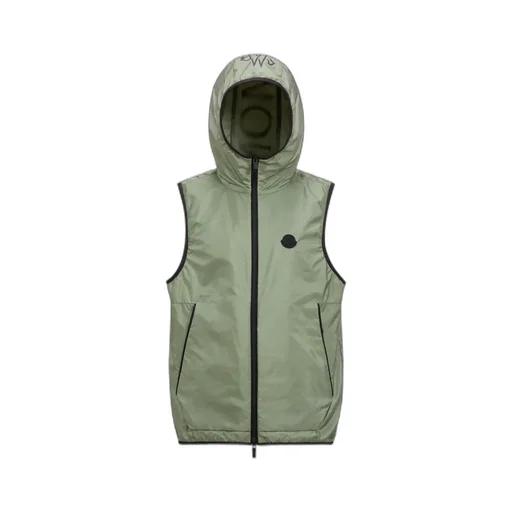 Moncler Moretan Zip-Up Hooded Gilet