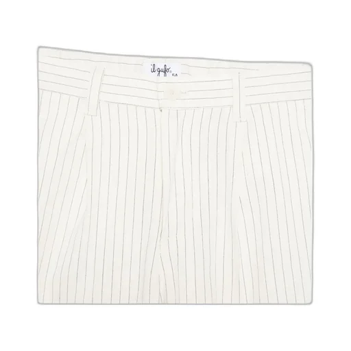 Il Gufo Pinstriped Straight Leg Pants