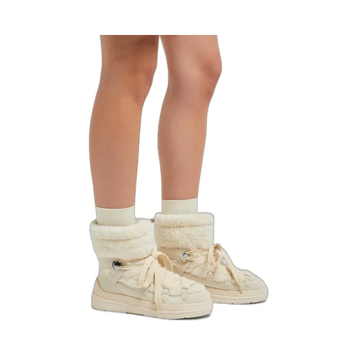 Moncler Lace-Up Snow Boots